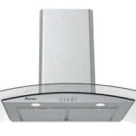 Campana decorativa vidrio pared 90 cm