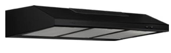 Campana empotrable TMX 80 NEGRA