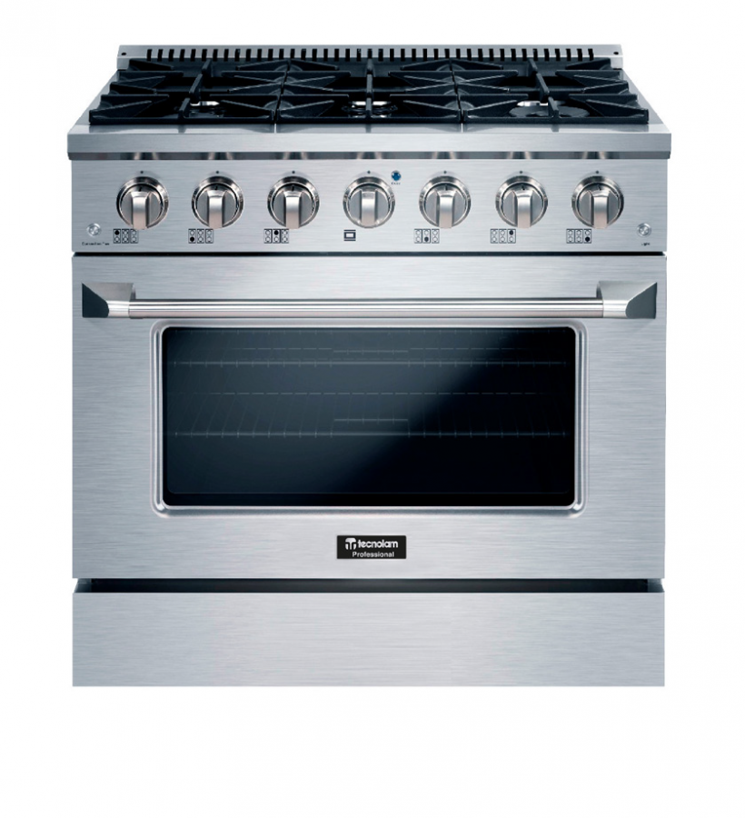 Estufa profesional de piso 36