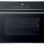 Horno Electrico 75 cm Cristal negro