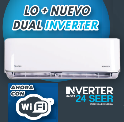 Minisplit Inverter Frio Calor 3 Toneladas
