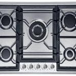 Parrilla 91cm 5 zonas a gas