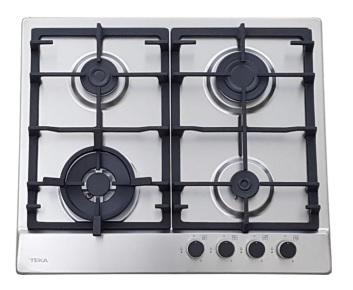 Parrilla de coccon a gas 4 zonas alta eficiencia  GSC 64320 WBA IX