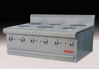 Parrilla Industrial Electrica 6 Zonas