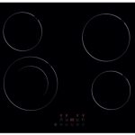 Parrilla vitroceramica 60 cm 4 zonas