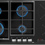 Parrilla vitroceramica de gas e induccion JZC 96342 BBB BK