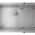 Kit de Tarja cero radios de acero inoxidable una tina