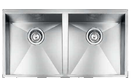 Tarja sub montar 2 tinas cuadradas 89 cm