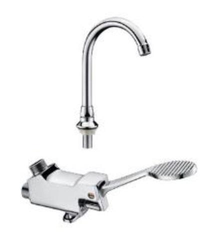 VALVULA DE PEDAL SENCILLA A PISO